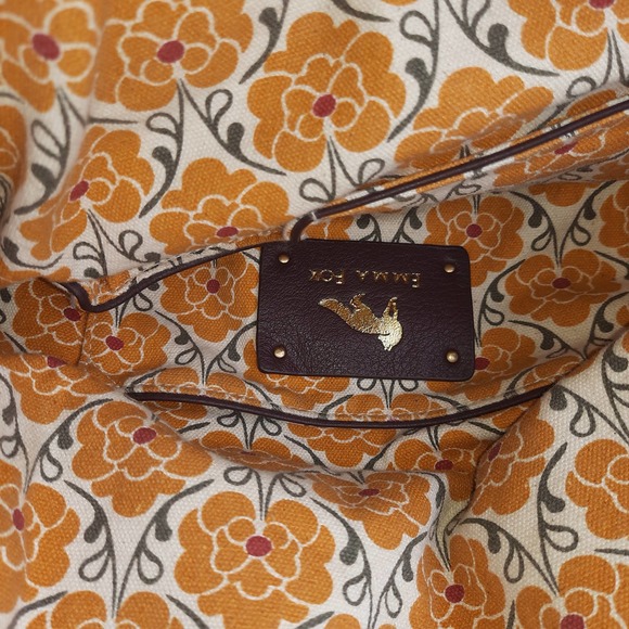 Emma Fox | Burgundy Leather Shoulder Bag - Picture 12 of 13